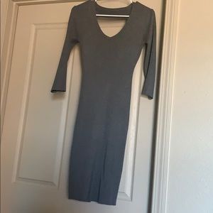 Gray dress